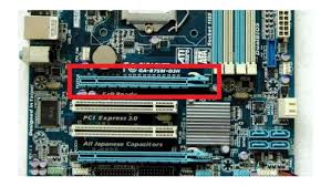 Types of GPU slots on a motherboard: