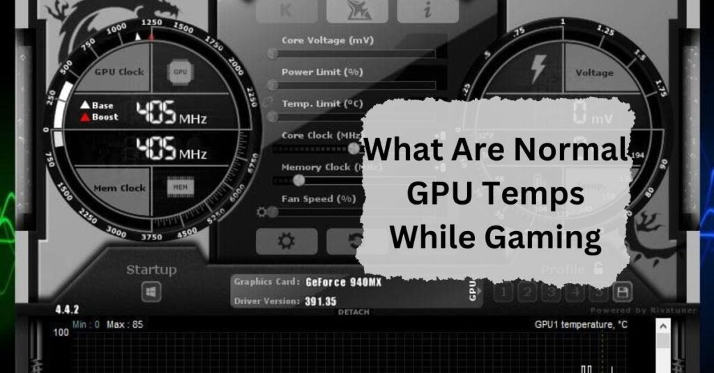 What Are Normal GPU Temps While Gaming